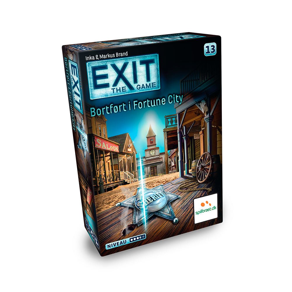 Exit 13: Bortført i Fortune City - Dansk - Nordisk Spil
