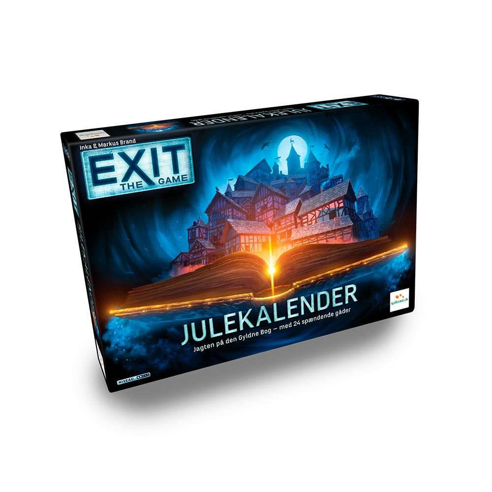 EXIT Julekalender: Jagten på den Gyldne Bog (Dansk) - Nordisk Spil