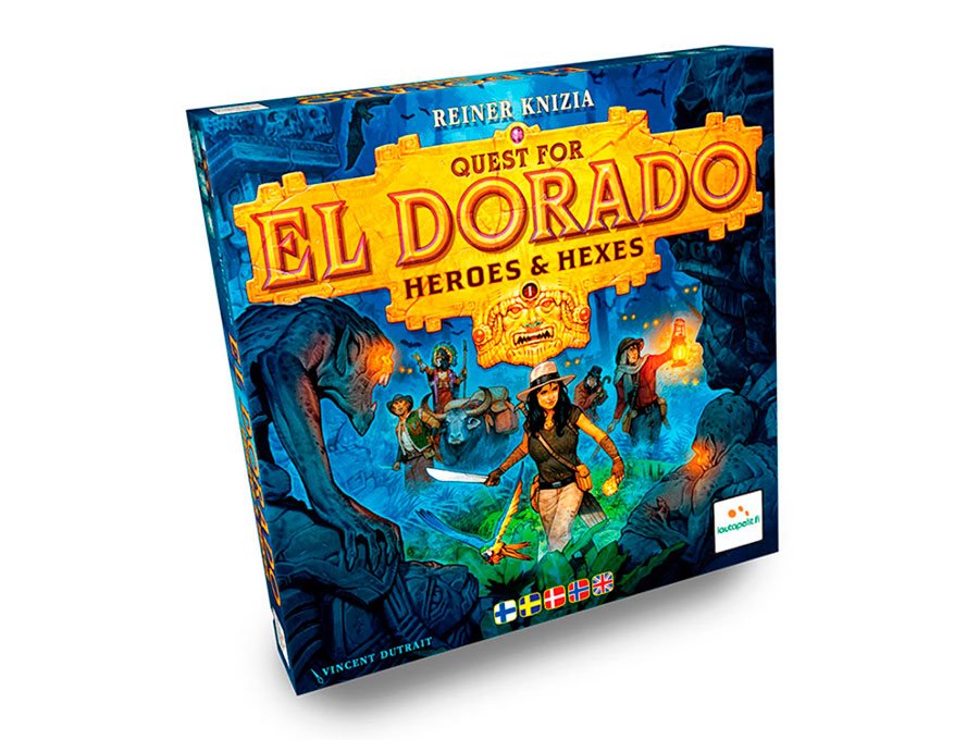 Quest for El Dorado: Heroes & Hexes - Nordisk Spil