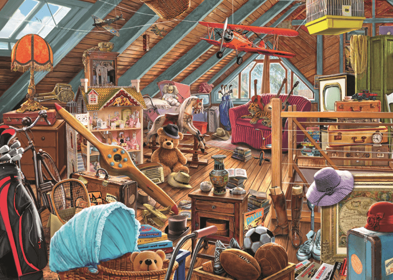Toys in the attic - 1000 brikker - Nordisk Spil
