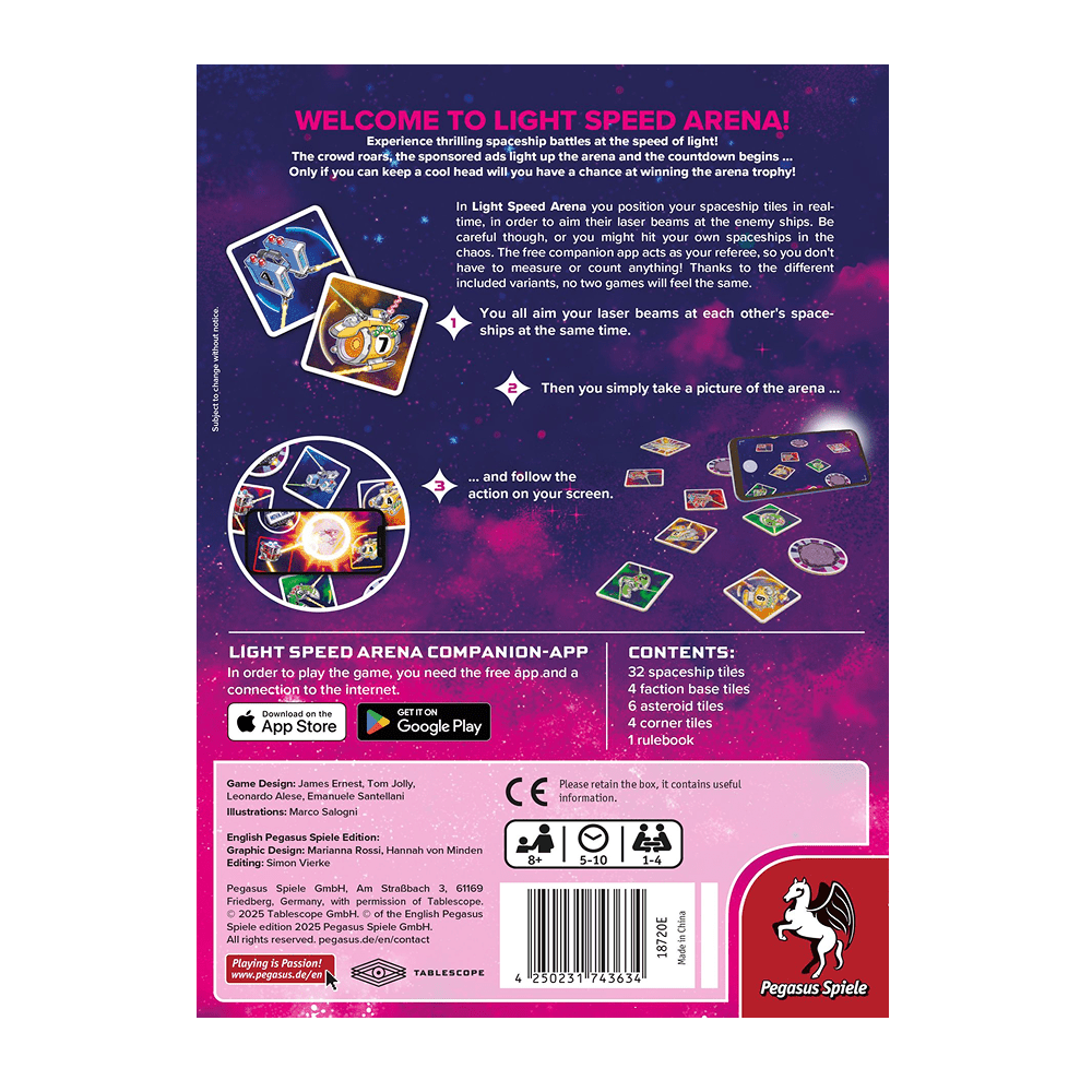 Light Speed: Arena - Engelsk - Nordisk Spil
