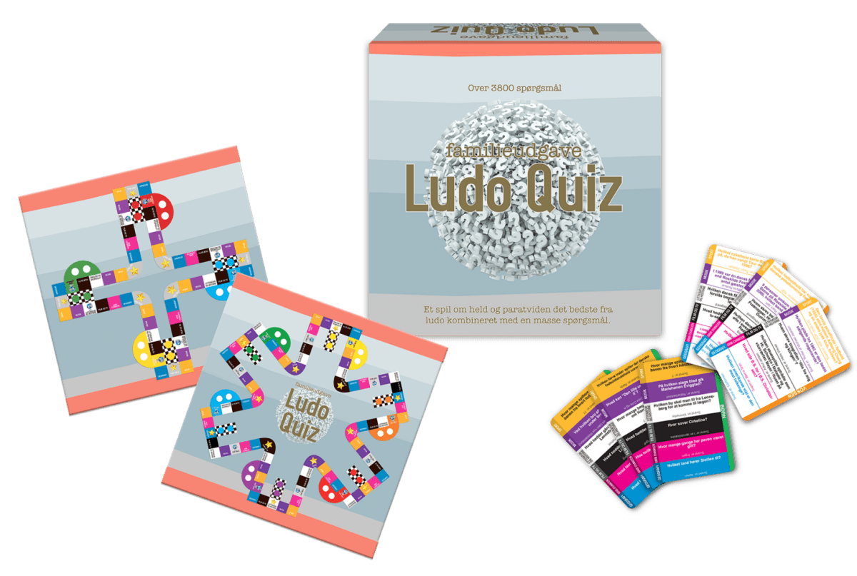 LUDO QUIZ Familie - Nordisk Spil
