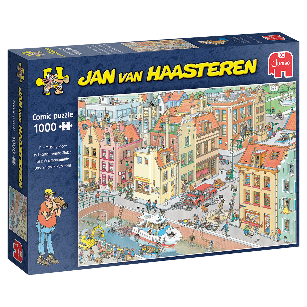 Jan Van Haasteren - Den Manglende Del - 1000 brikker