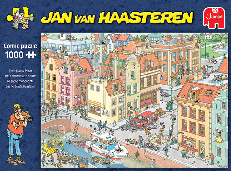Jan Van Haasteren - Den Manglende Del - 1000 brikker