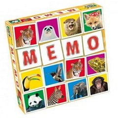 Memo Wild Animals - Nordisk Spil