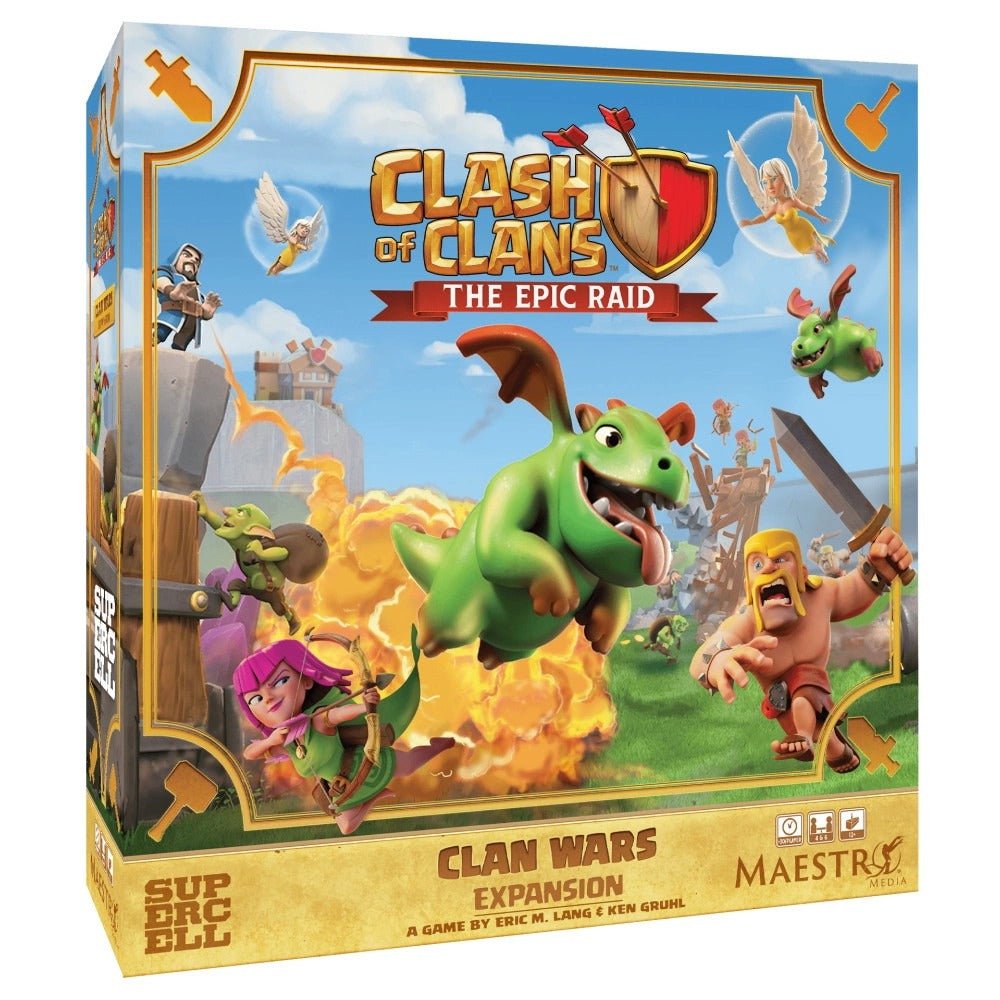 Clash of Clans: The Epic Raid - Clan Wars - Udvidelse - Nordisk Spil