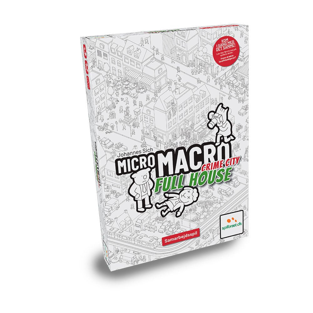 MicroMacro: Crime City 2 – Full House - Dansk - Nordisk Spil
