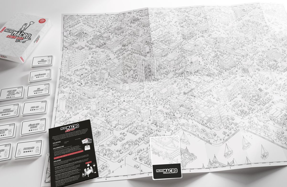 MicroMacro: Crime City - Dansk - Nordisk Spil