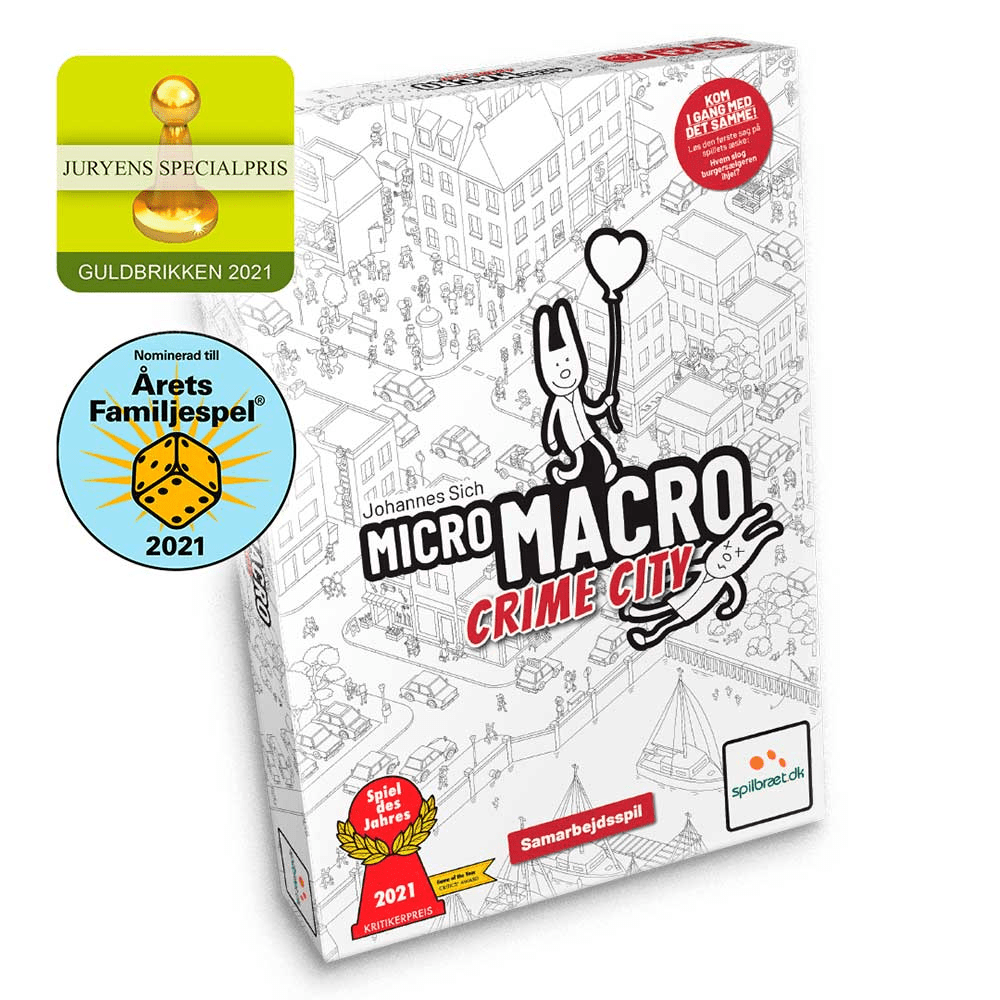 MicroMacro: Crime City - Dansk - Nordisk Spil