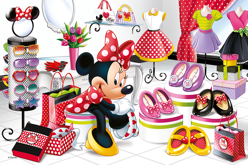 Minnie Mouse - 60 brikker