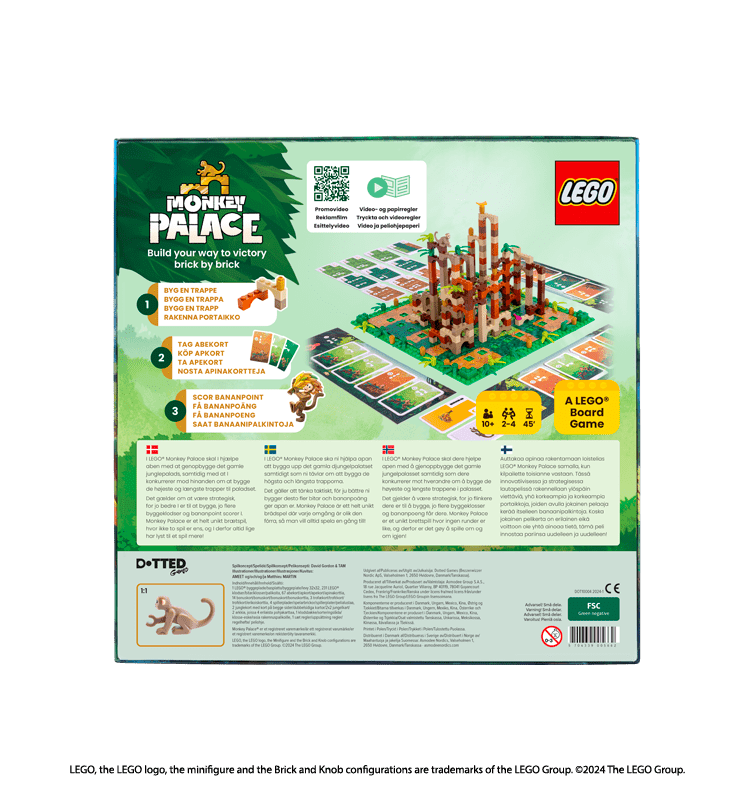Lego: Monkey Palace - Dansk