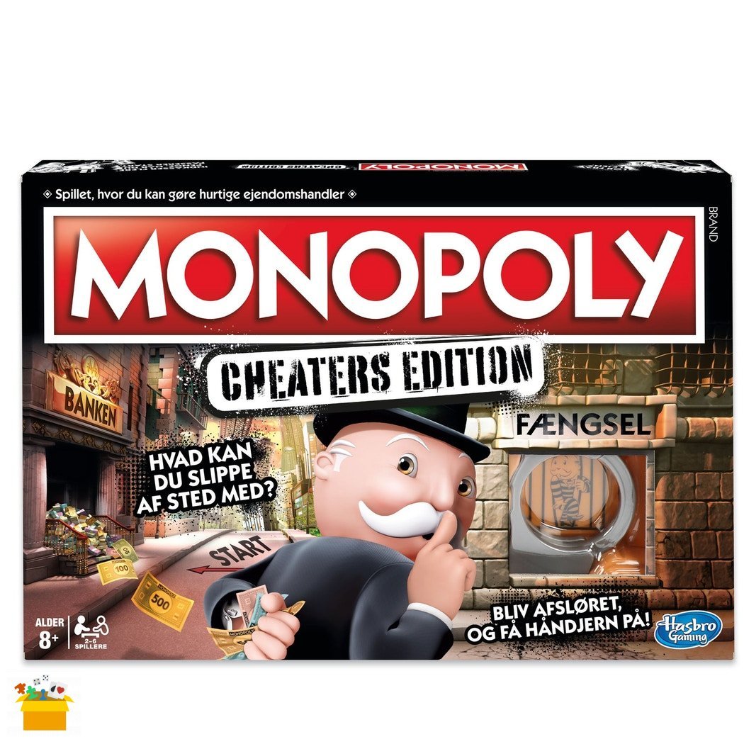 Monopoly Cheaters Edition - Nordisk Spil