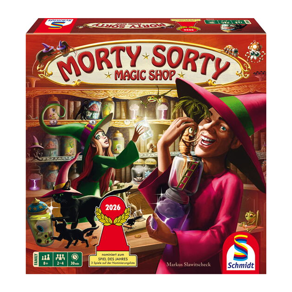 Morty Sorty Magic Shop - Engelsk
