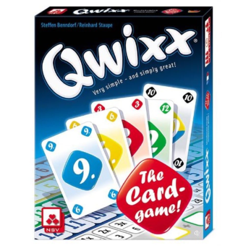 Qwixx med kort (Engelsk) - Nordisk Spil