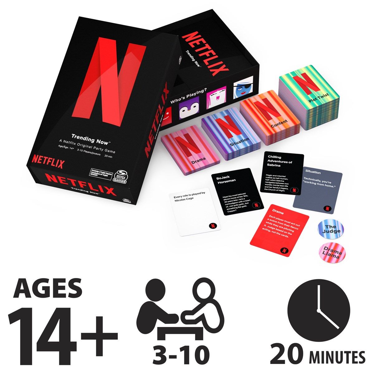 The Netflix Original Party Game - Nordisk Spil