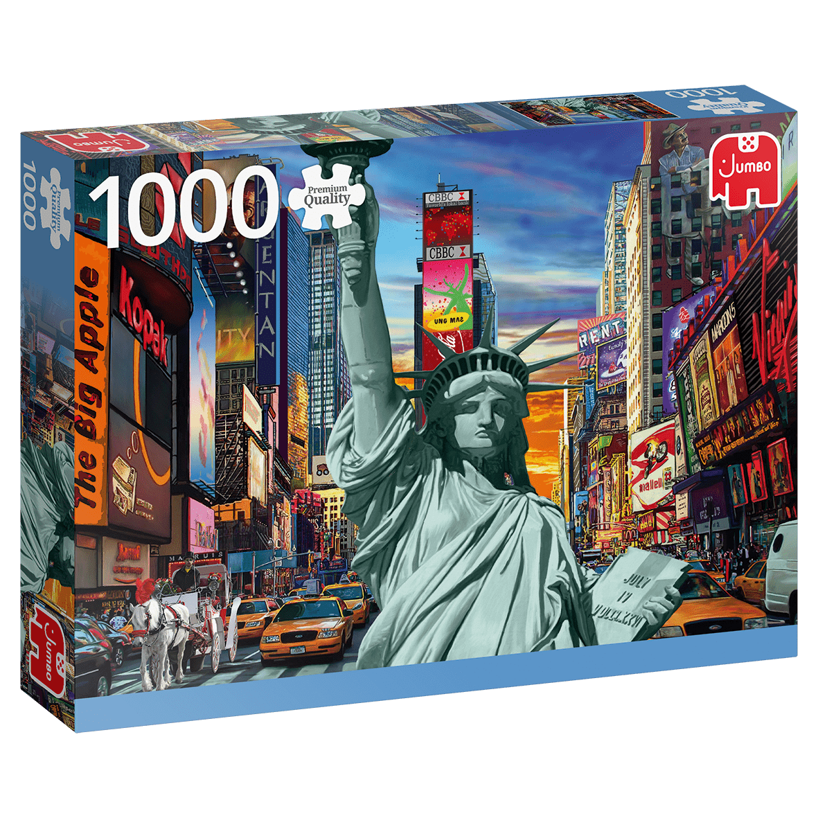 New York City, Collage - 1000 brikker - Nordisk Spil