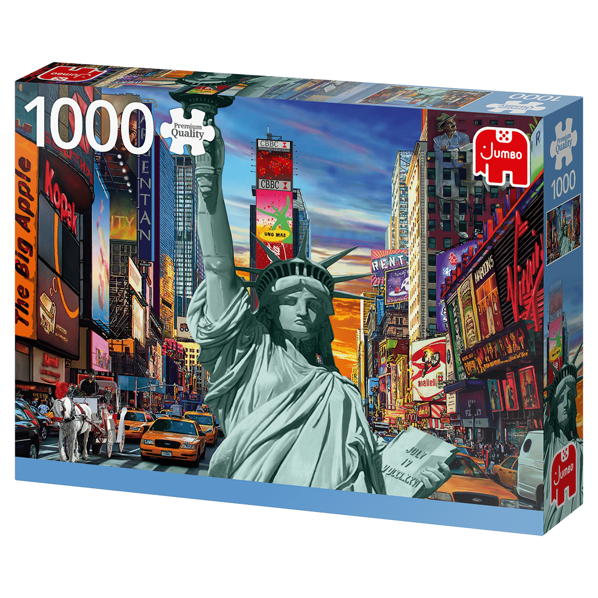 New York City, Collage - 1000 brikker - Nordisk Spil