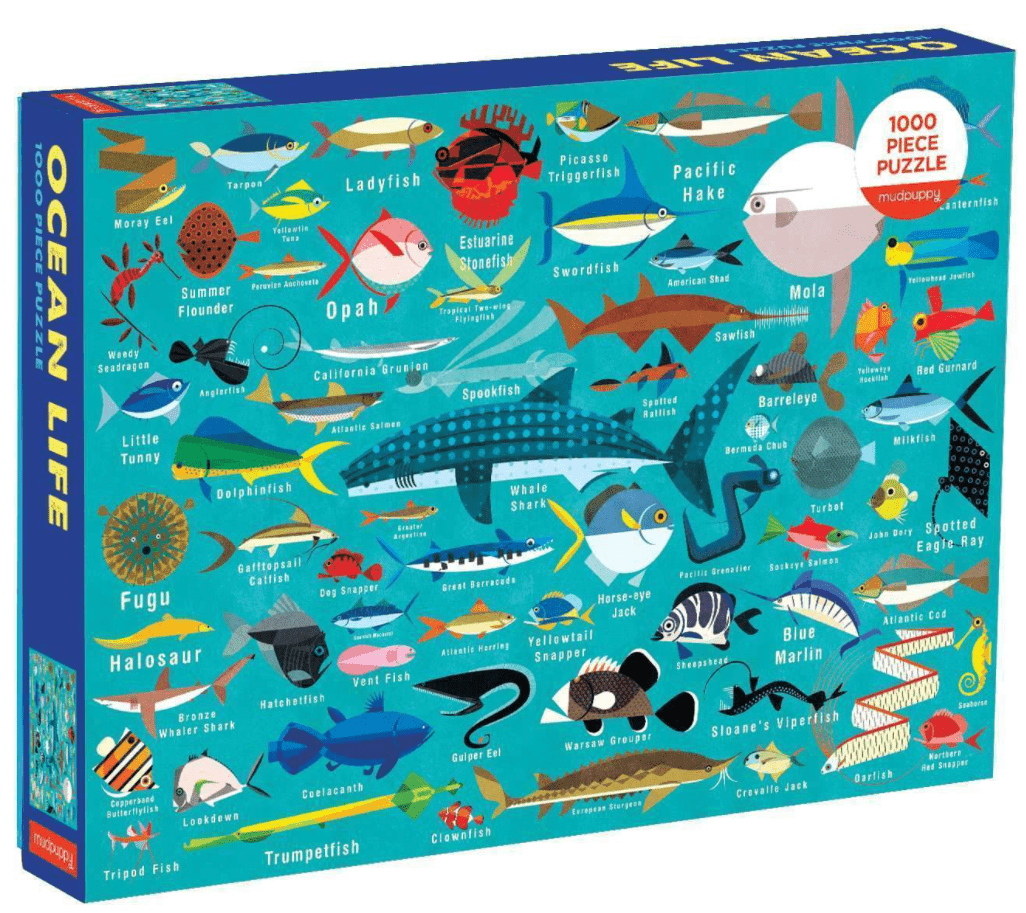 Ocean Life - 1000 Brikker - Nordisk Spil