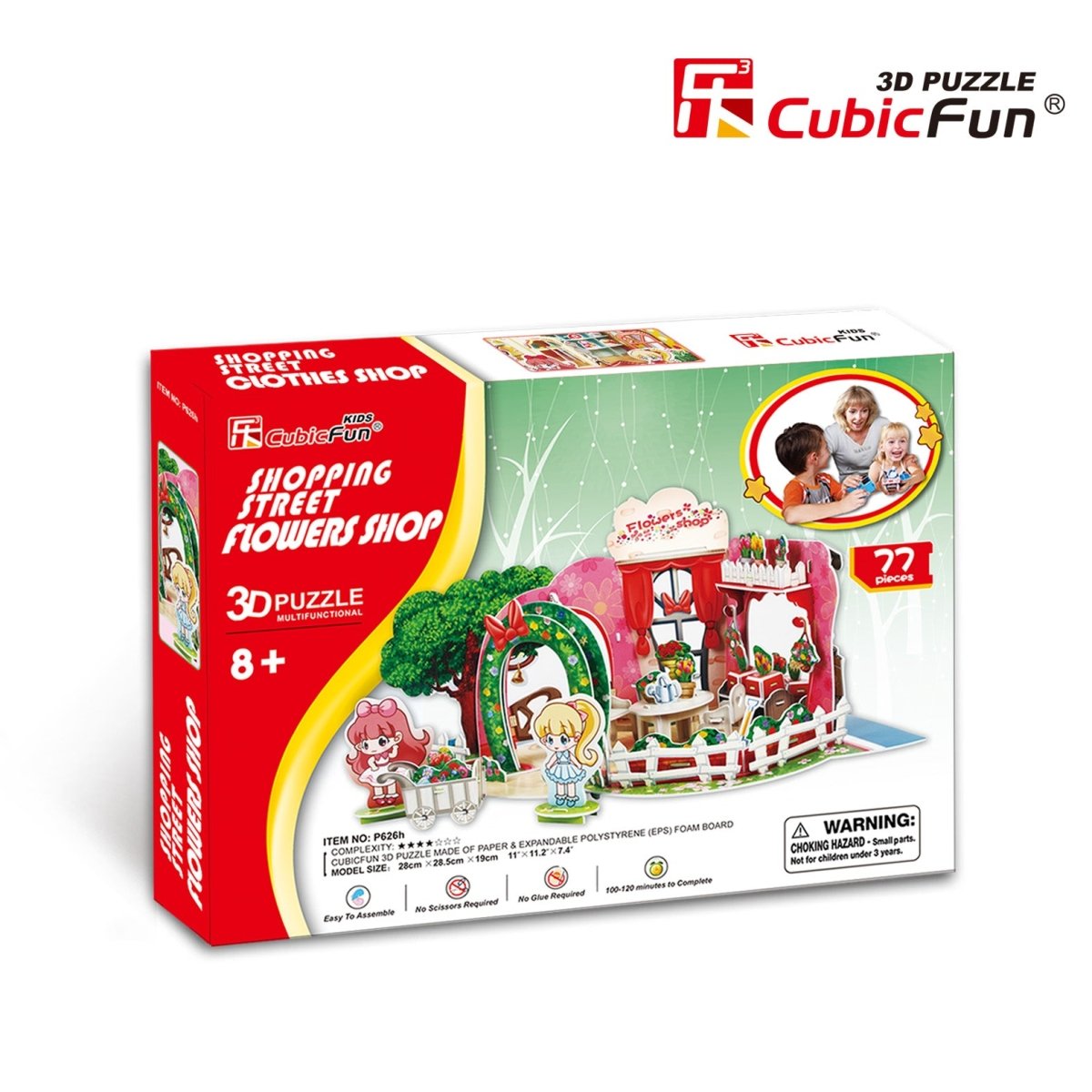 Shopping Street flowers shop 77 brikker - Nordisk Spil