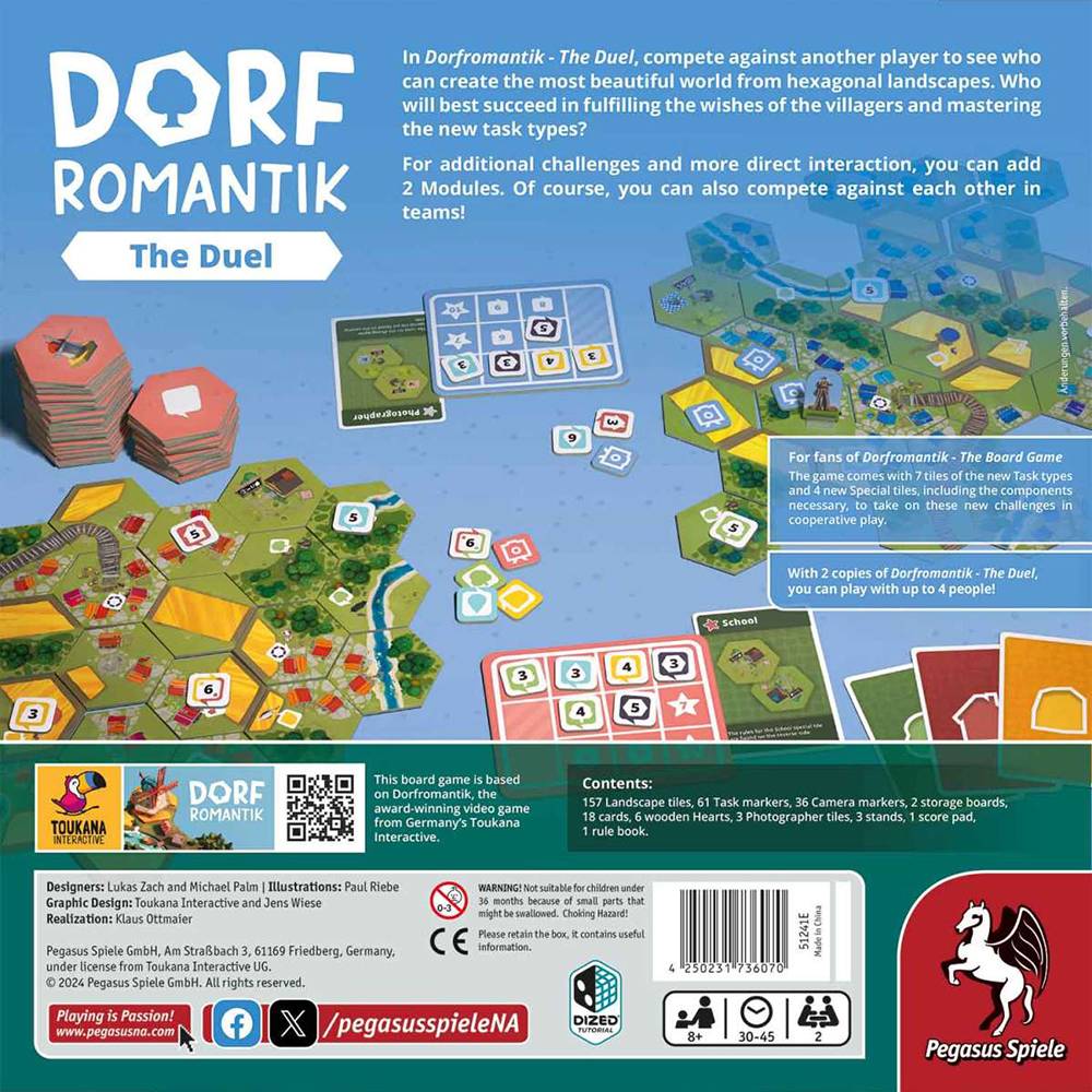 Dorfromantik: The Duel - Nordisk Spil