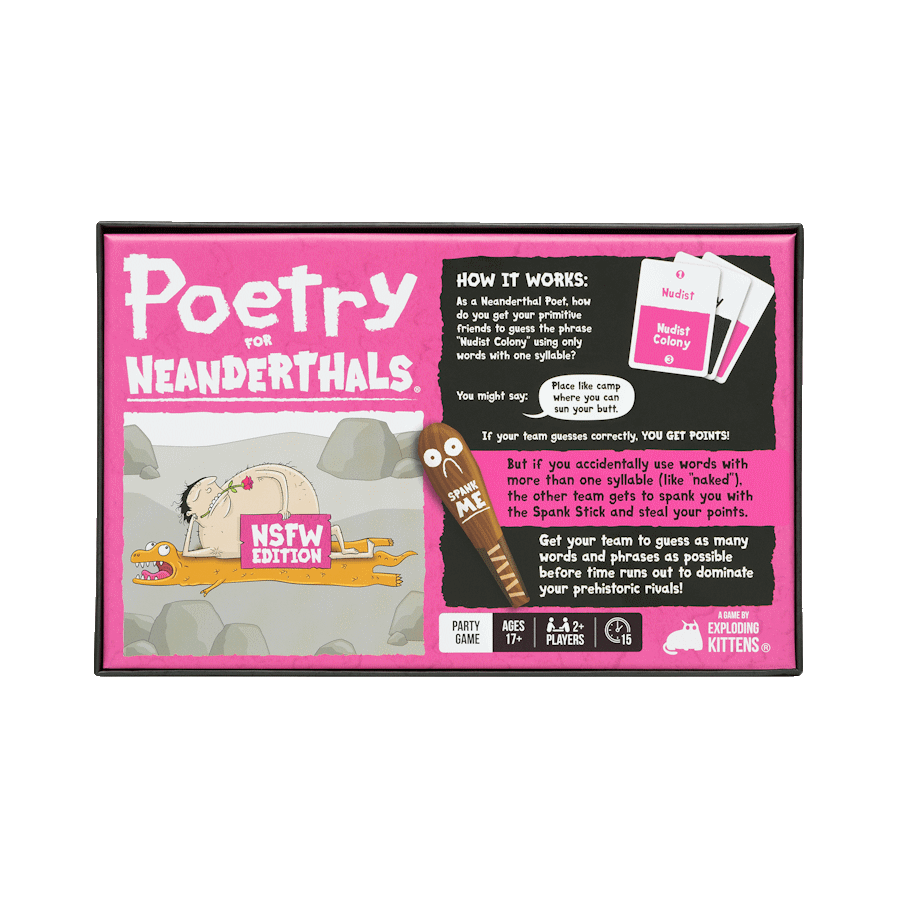 Poetry for Neanderthals - NSFW