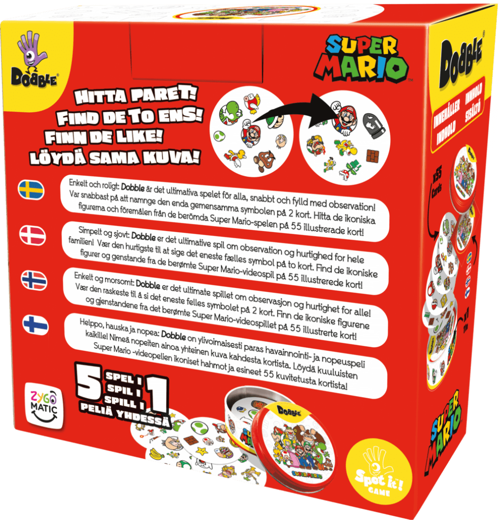 Dobble: Super Mario - Nordisk Spil