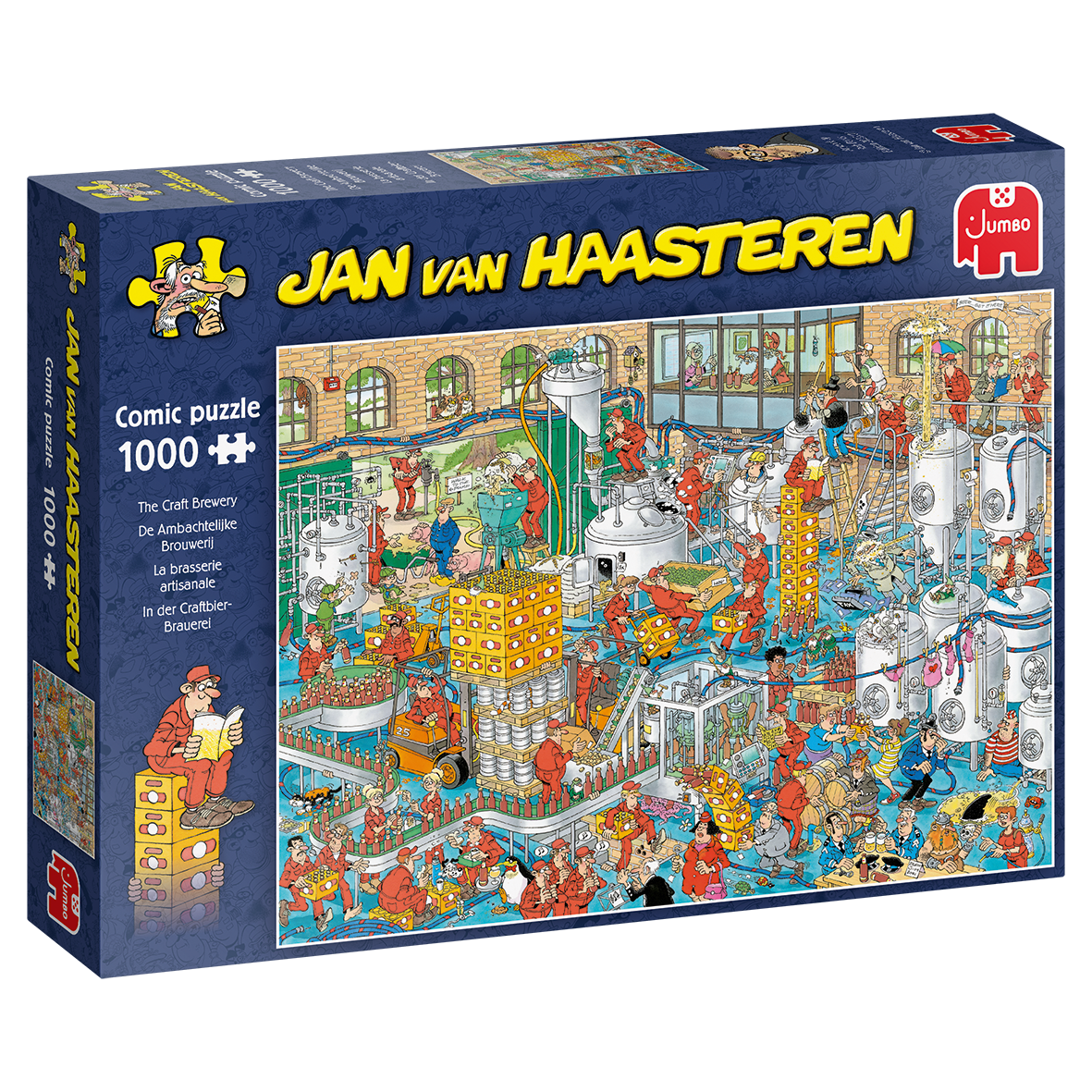Jan van Haasteren: På Bryggeriet - 1000 brikker