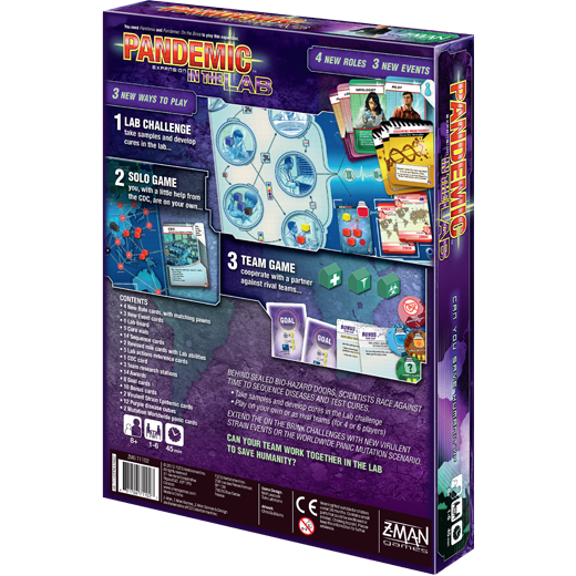 Pandemic: in the lab