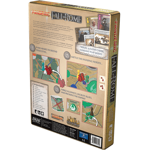 Pandemic: Fall of Rome - Engelsk - Nordisk Spil