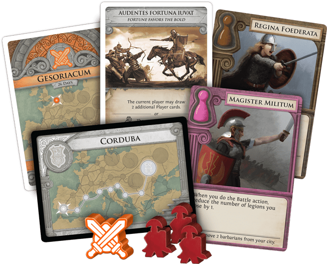 Pandemic: Fall of Rome - Engelsk - Nordisk Spil