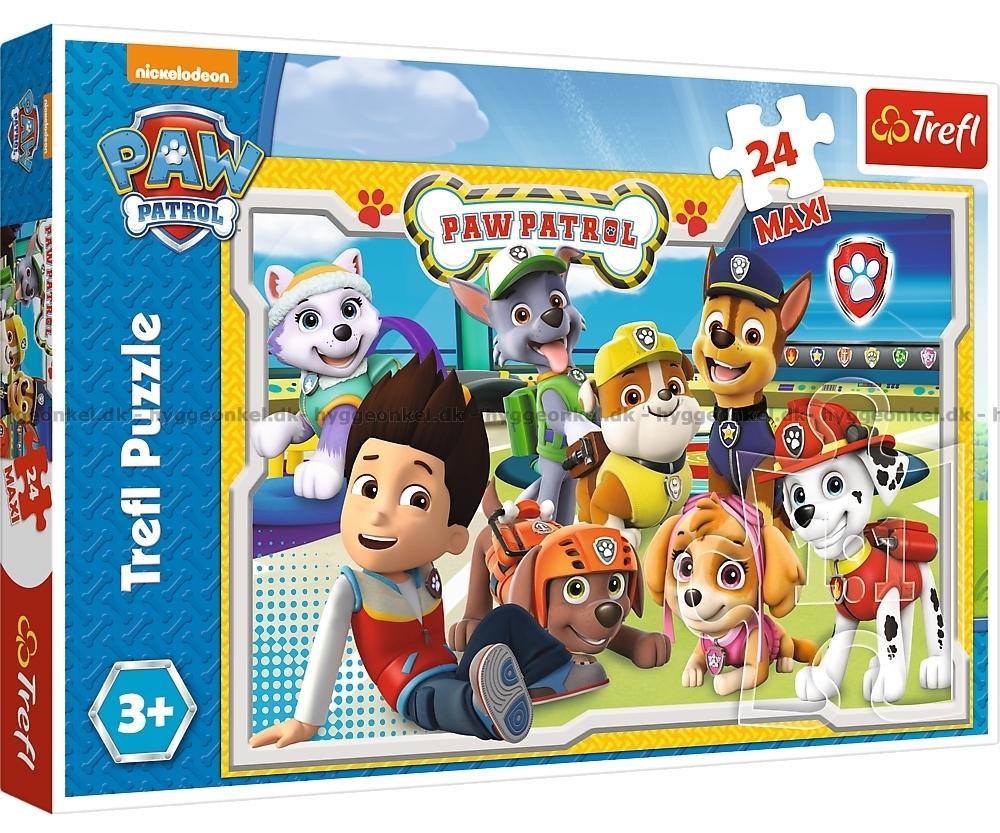 Paw Patrol MAXI - 24 brikker - Nordisk Spil