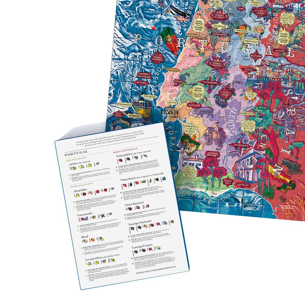 Vin: Portugal - 1000 brikker - Nordisk Spil