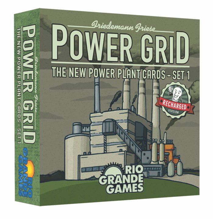 Power Grid Recharged: The New Power Plant Cards Set 1 - Nordisk Spil