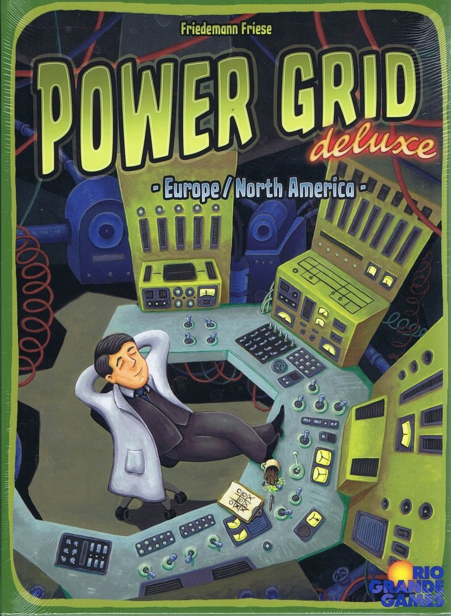 Power Grid Deluxe - Engelsk - Nordisk Spil