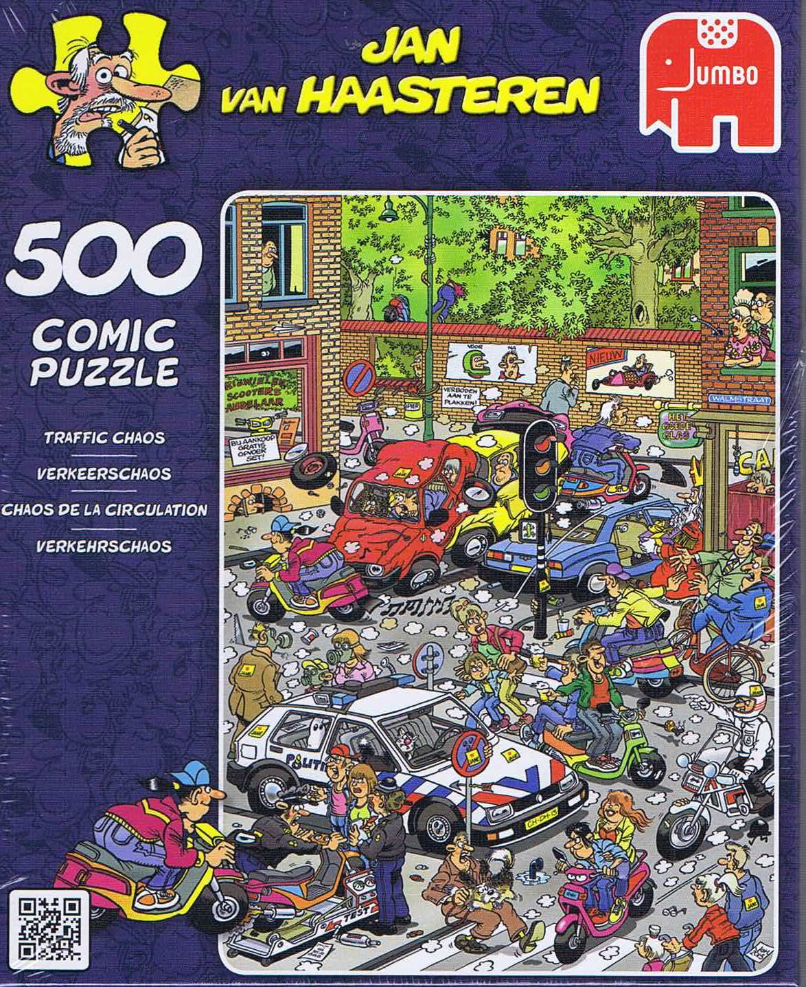 Traffic Chaos 500 brikker - Nordisk Spil