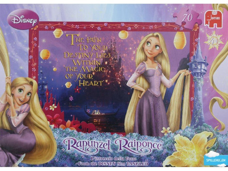 Rapunzel B, 70 brikker - Nordisk Spil