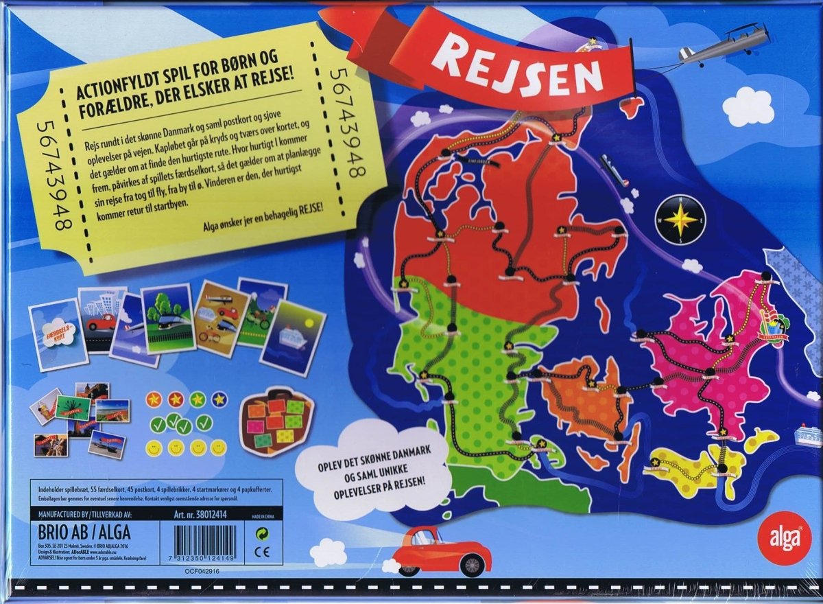 Rejsen - Danmarks spil - Nordisk Spil