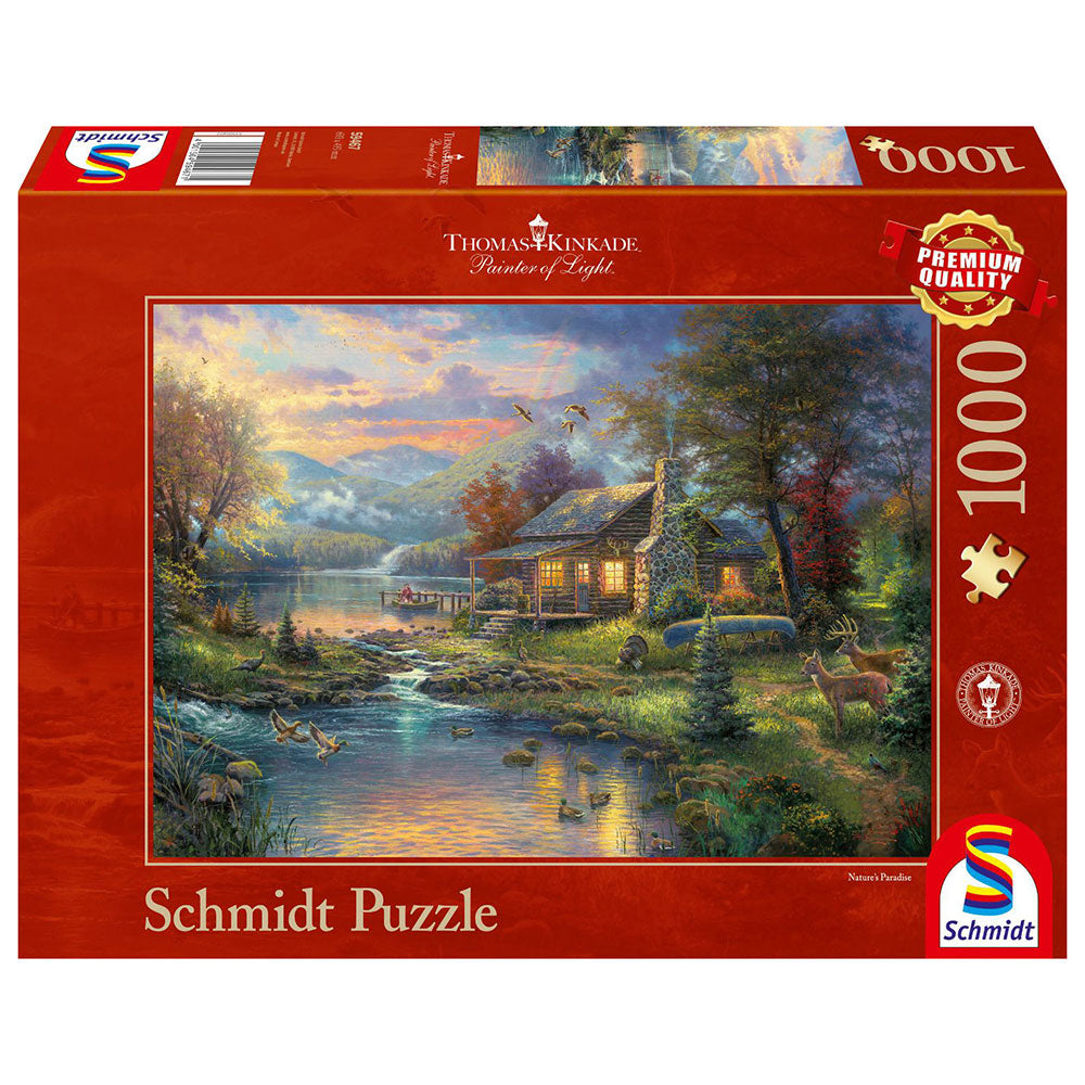 Kinkade: Naturens paradis - 1000 brikker