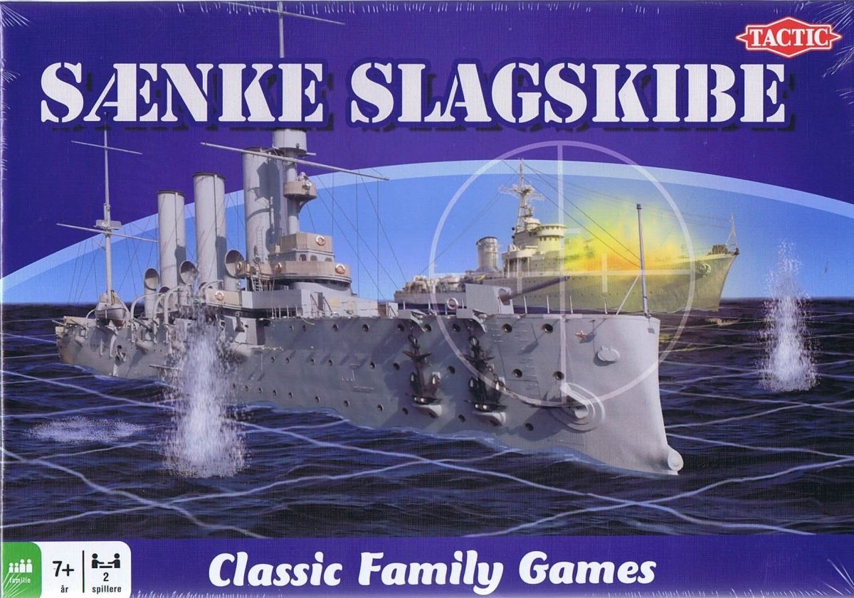Sænke Slagskibe - Nordisk Spil