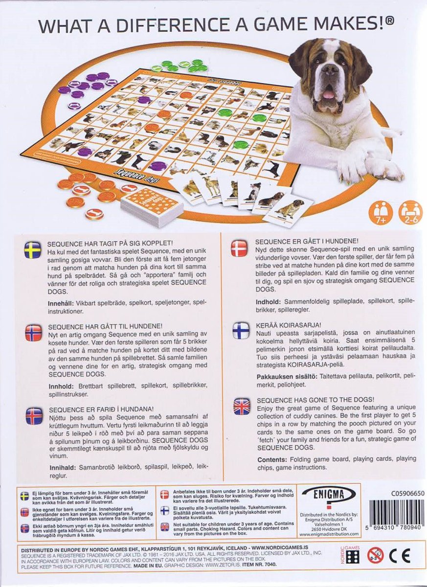 Sequence Dogs - Nordisk Spil