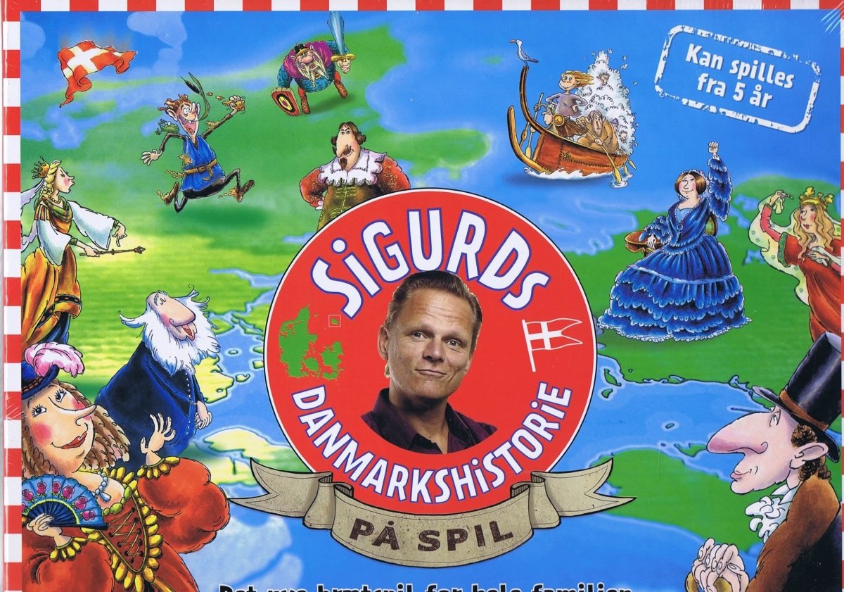 Sigurds Danmarkshistorie på spil - Nordisk Spil