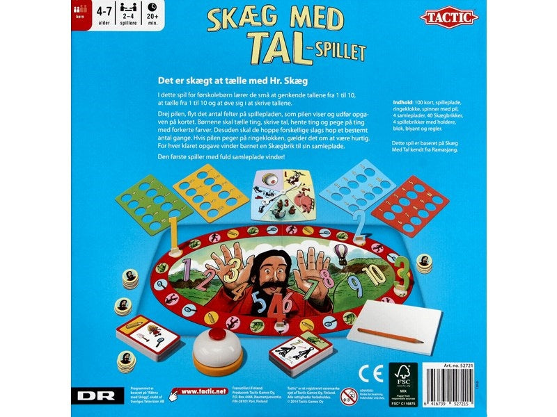 Skæg med Tal