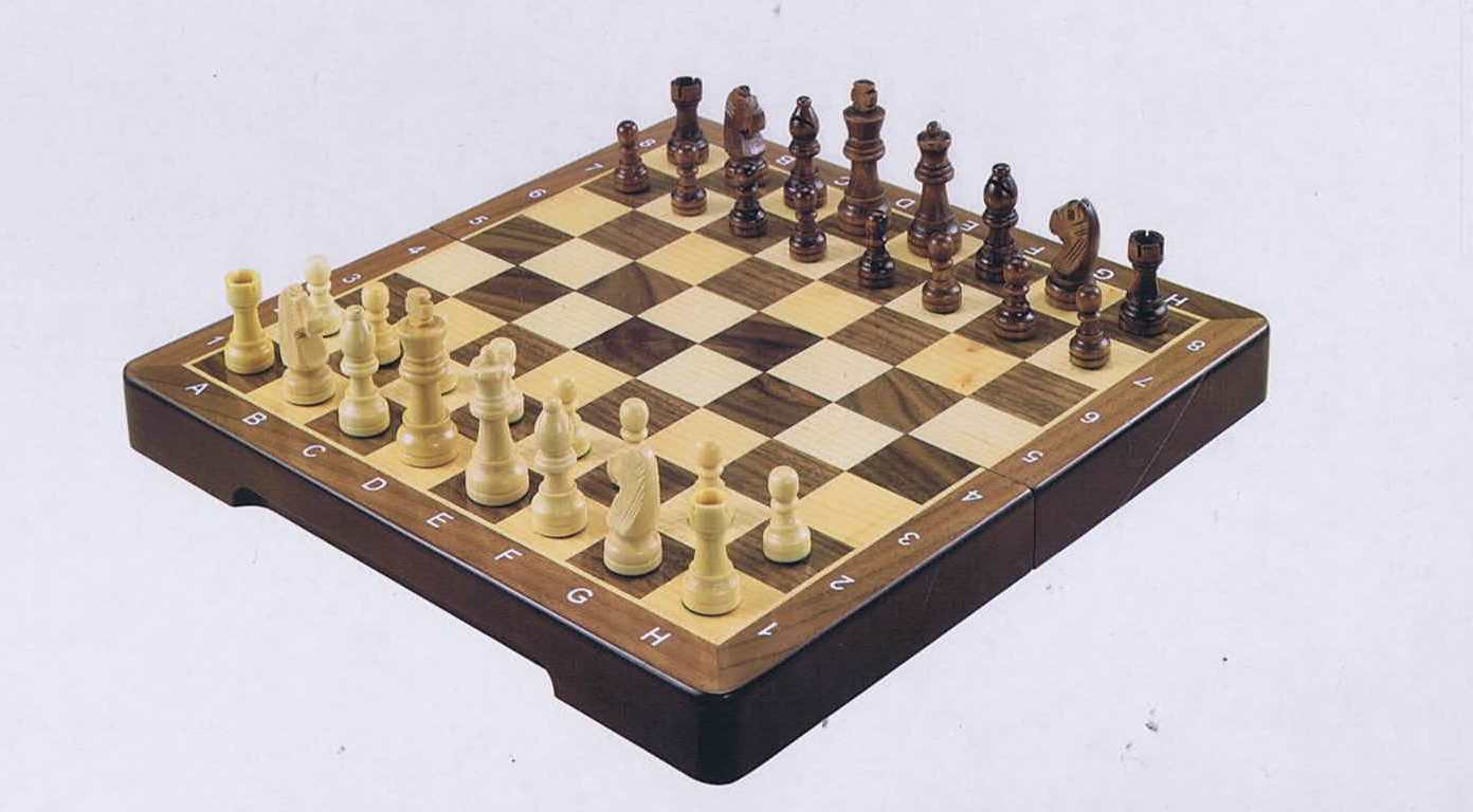Skakspil i træ - medium 11&#39;