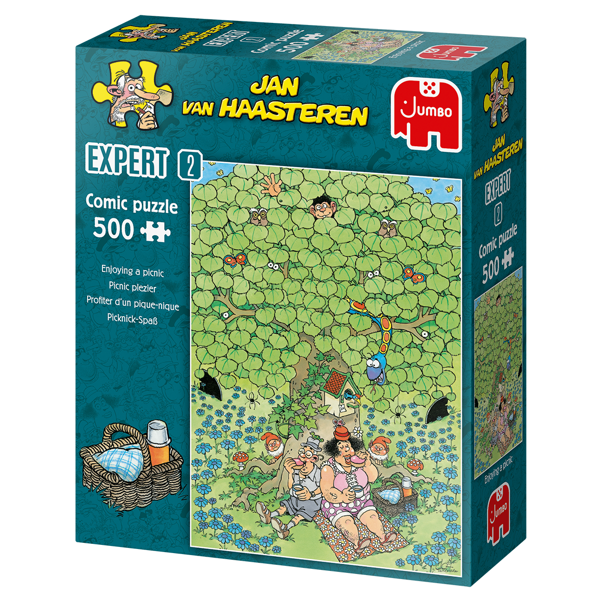 Jan van Haasteren: Skovtur - 500 brikker