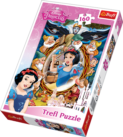 Snehvide Collage - 160 brikker - Nordisk Spil