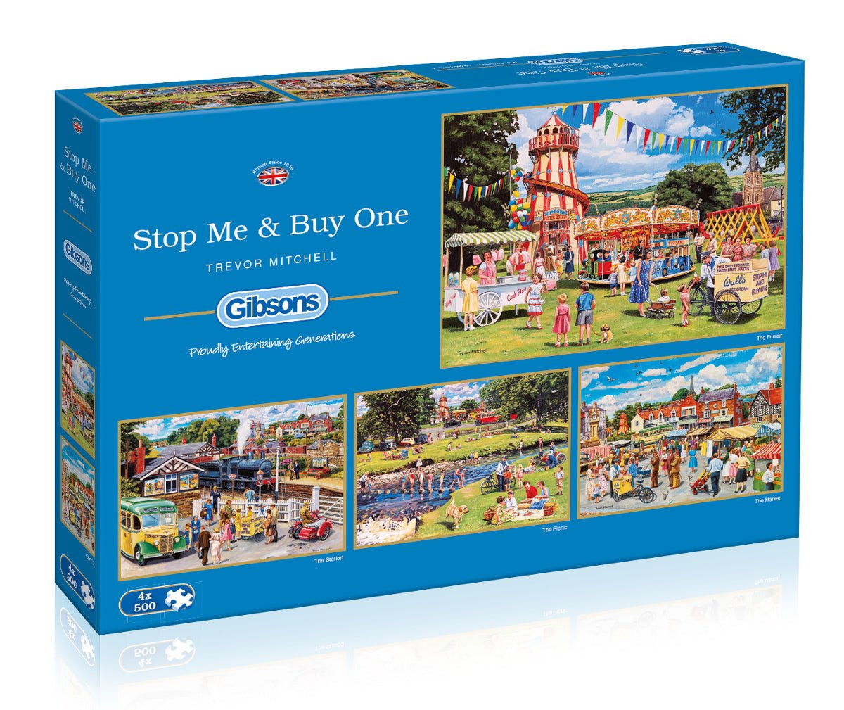 Stop Me and Buy One, 4x500 brikker - Nordisk Spil