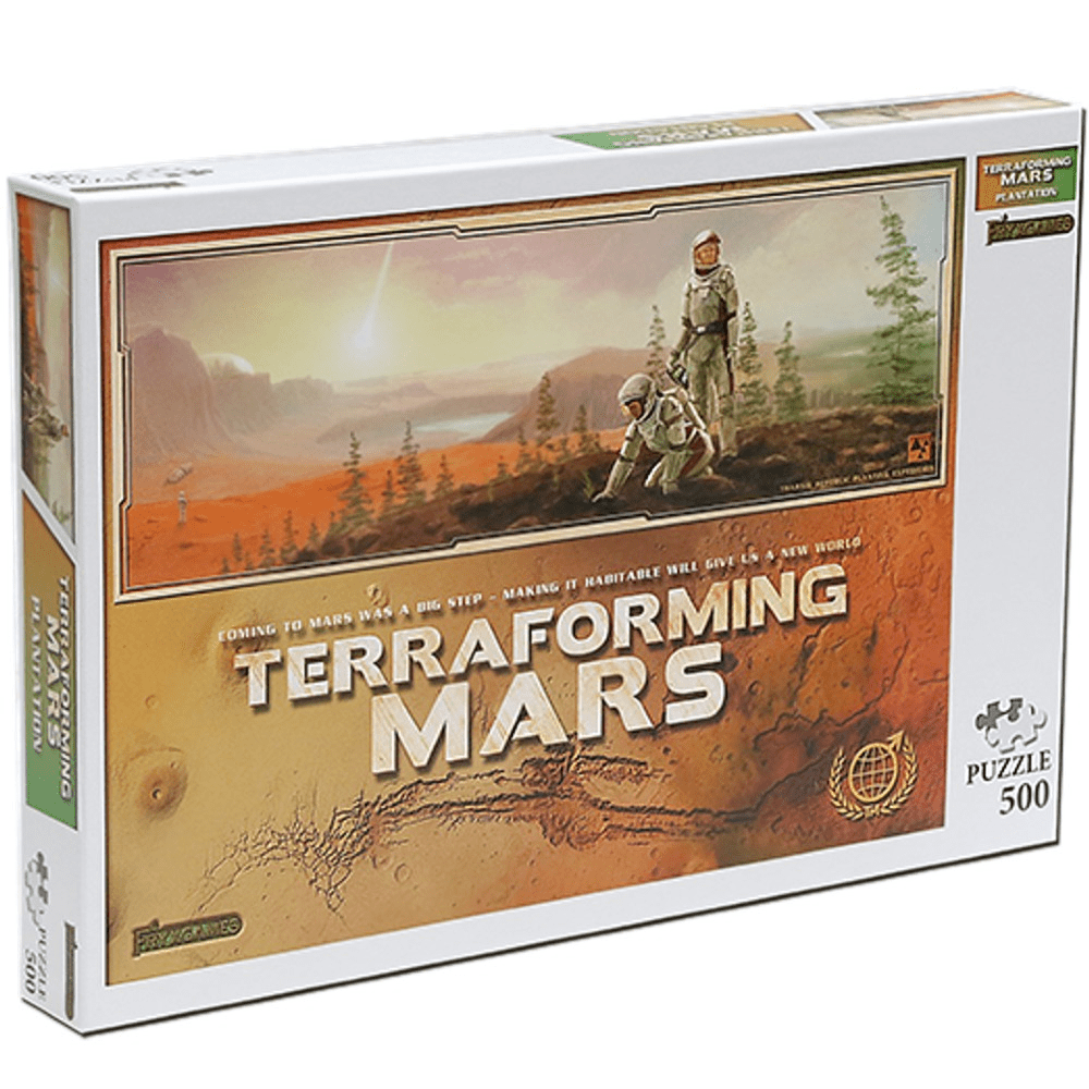 Terraforming Mars: Plantation Puslespil - 500 brikker - Nordisk Spil