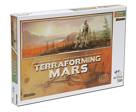 Terraforming Mars: Plantation Puslespil - 500 brikker - Nordisk Spil