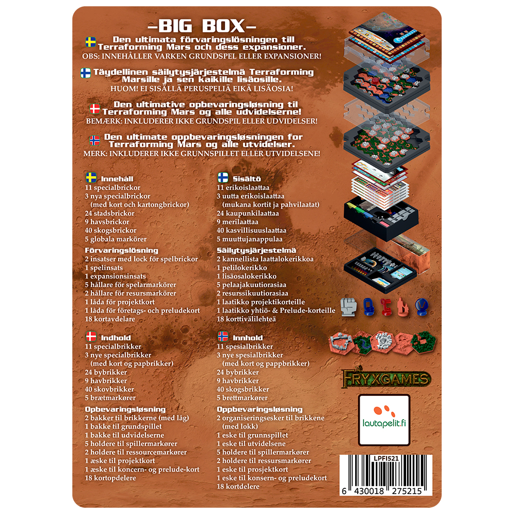 Terraforming Mars – BIG Box - Nordisk