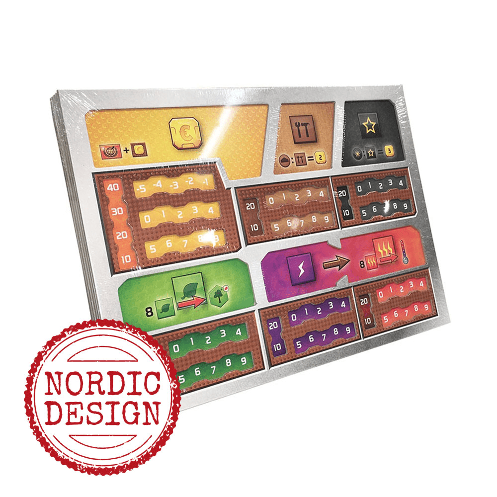 Terraforming Mars: Dual Layer Playerboards - Nordisk Spil